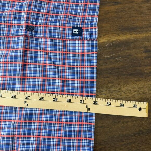 NWT HeyBo Beaufort Long Sleeve Performance Fishing Plaid Shirt XL - Picture 5 of 5